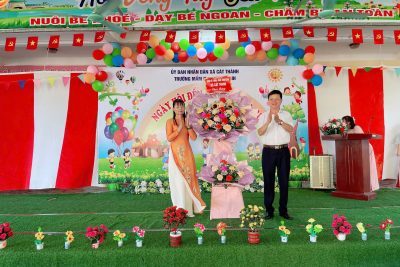 NGÀY HỘI ĐẾN TRƯỜNG CỦA BÉ